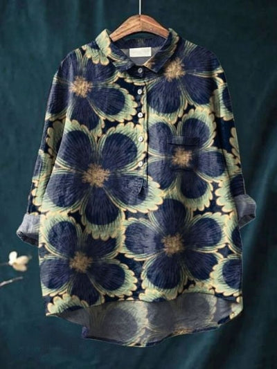 Amber | Blouse with Floral Print