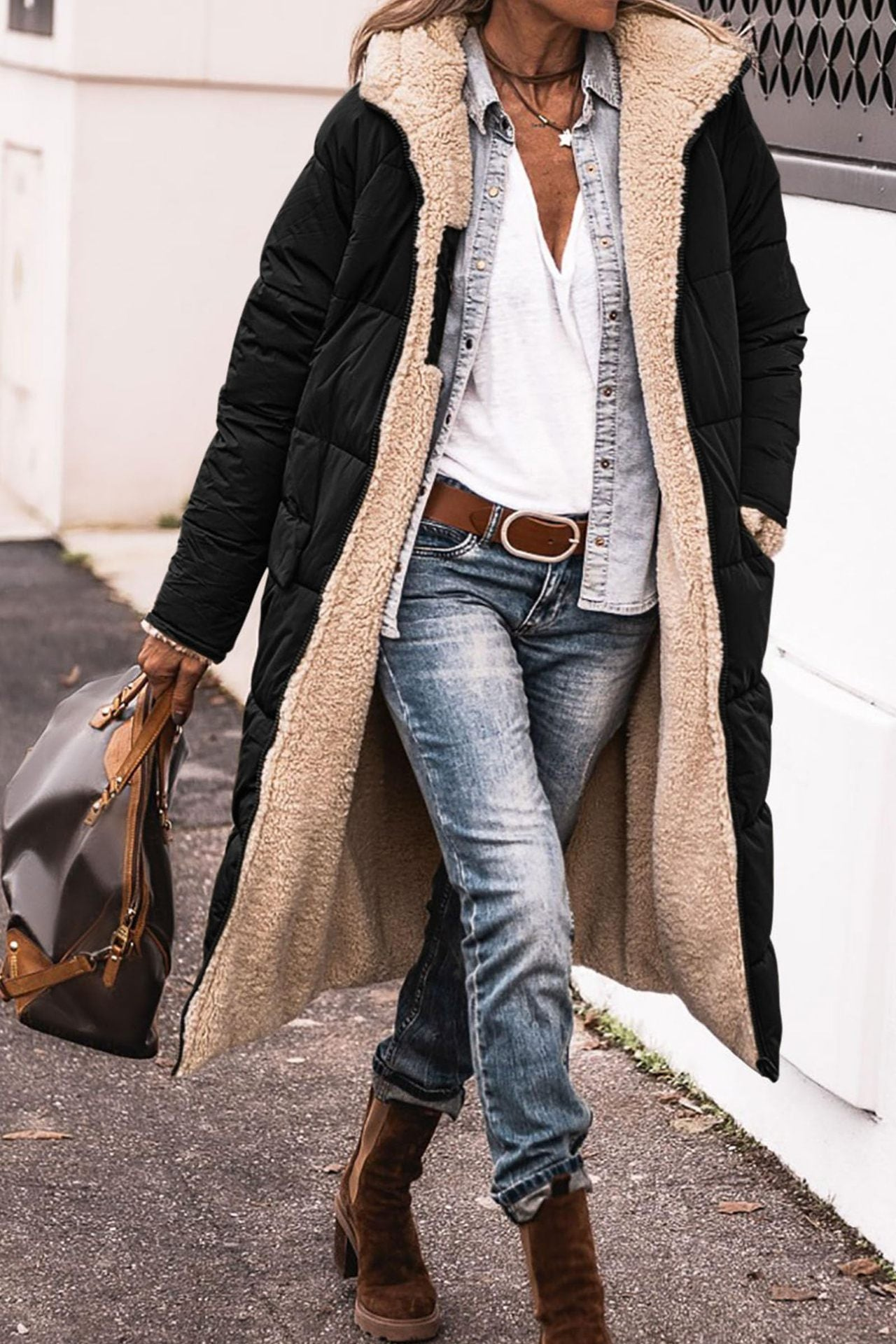 Elena | Reversible Elegant Coat