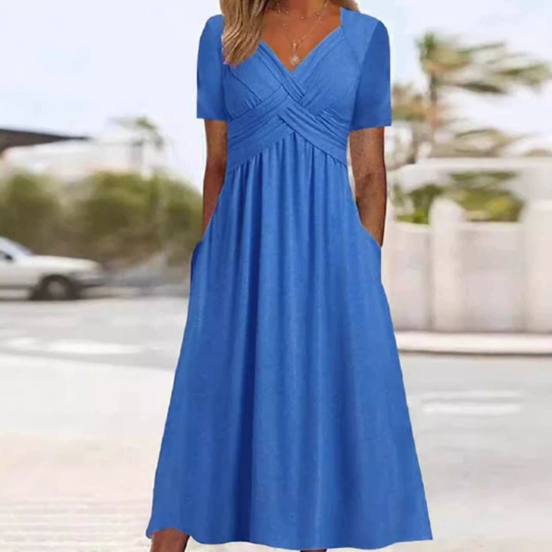 Grace | V-Neck Flattering Dress