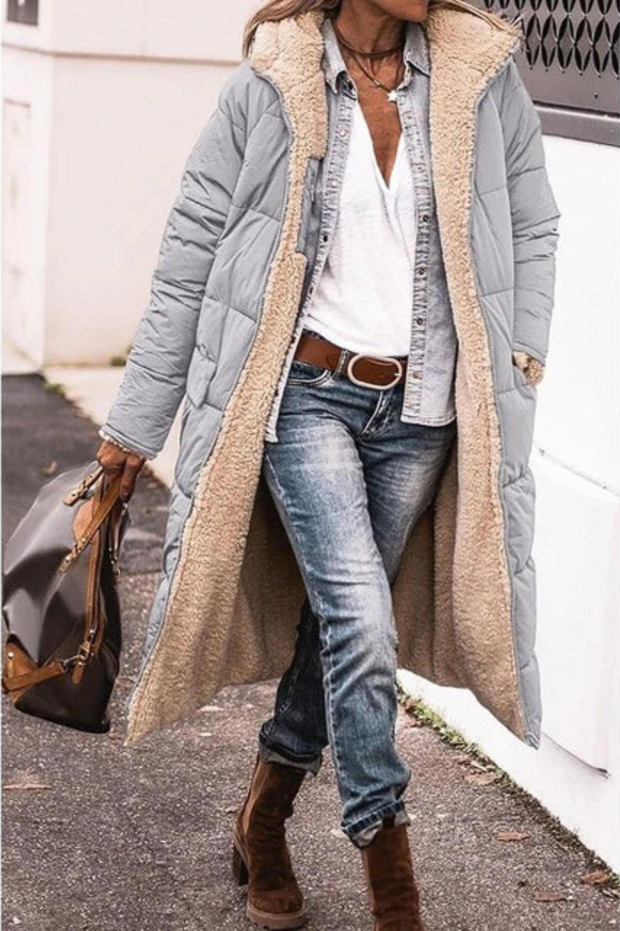 Elena | Reversible Elegant Coat
