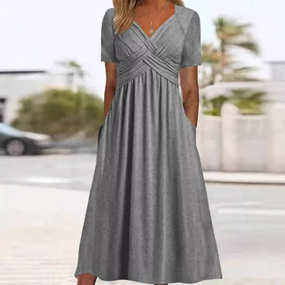 Grace | V-Neck Flattering Dress