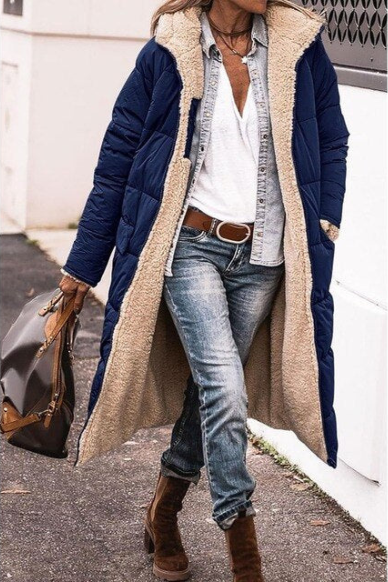 Elena | Reversible Elegant Coat