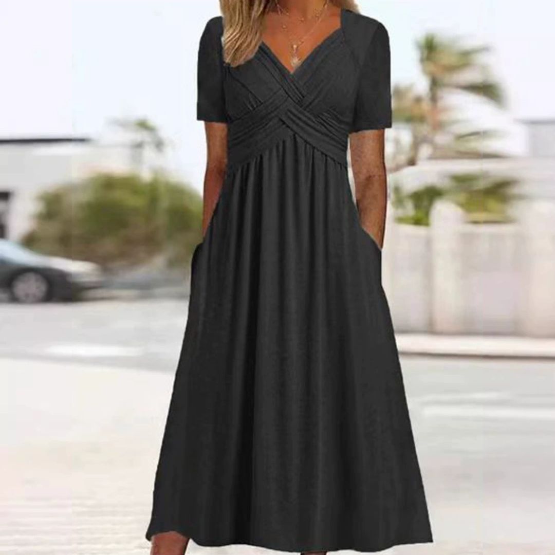 Grace | V-Neck Flattering Dress