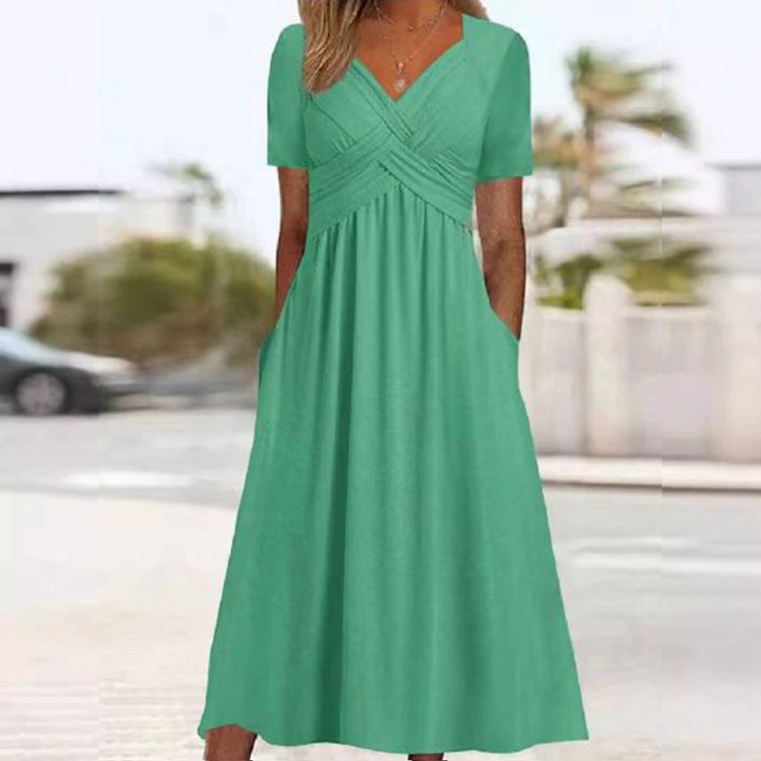 Grace | V-Neck Flattering Dress