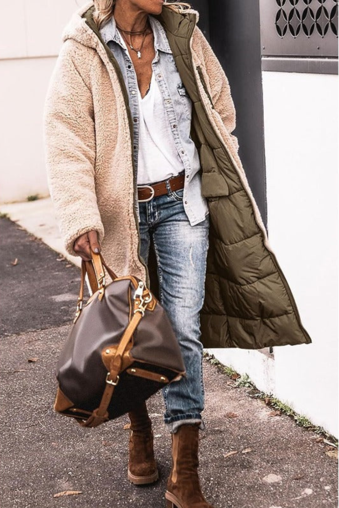 Elena | Reversible Elegant Coat