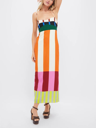 Alina | Bengal Multi Paloma Maxi Dress