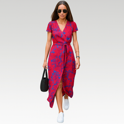 Lila | Stylish V-neck Dress