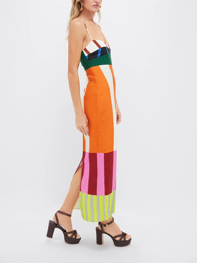 Alina | Bengal Multi Paloma Maxi Dress