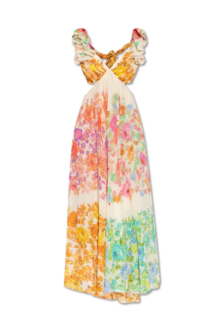 Kyra | Summer Dress with Floral Print