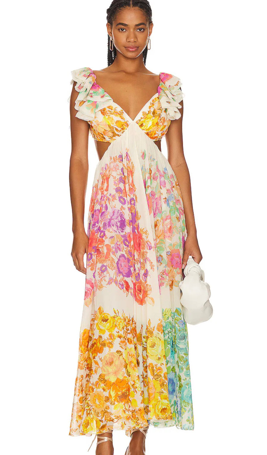 Kyra | Summer Dress with Floral Print