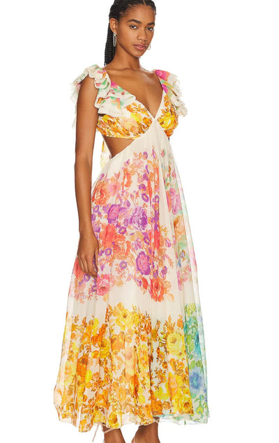 Kyra | Summer Dress with Floral Print