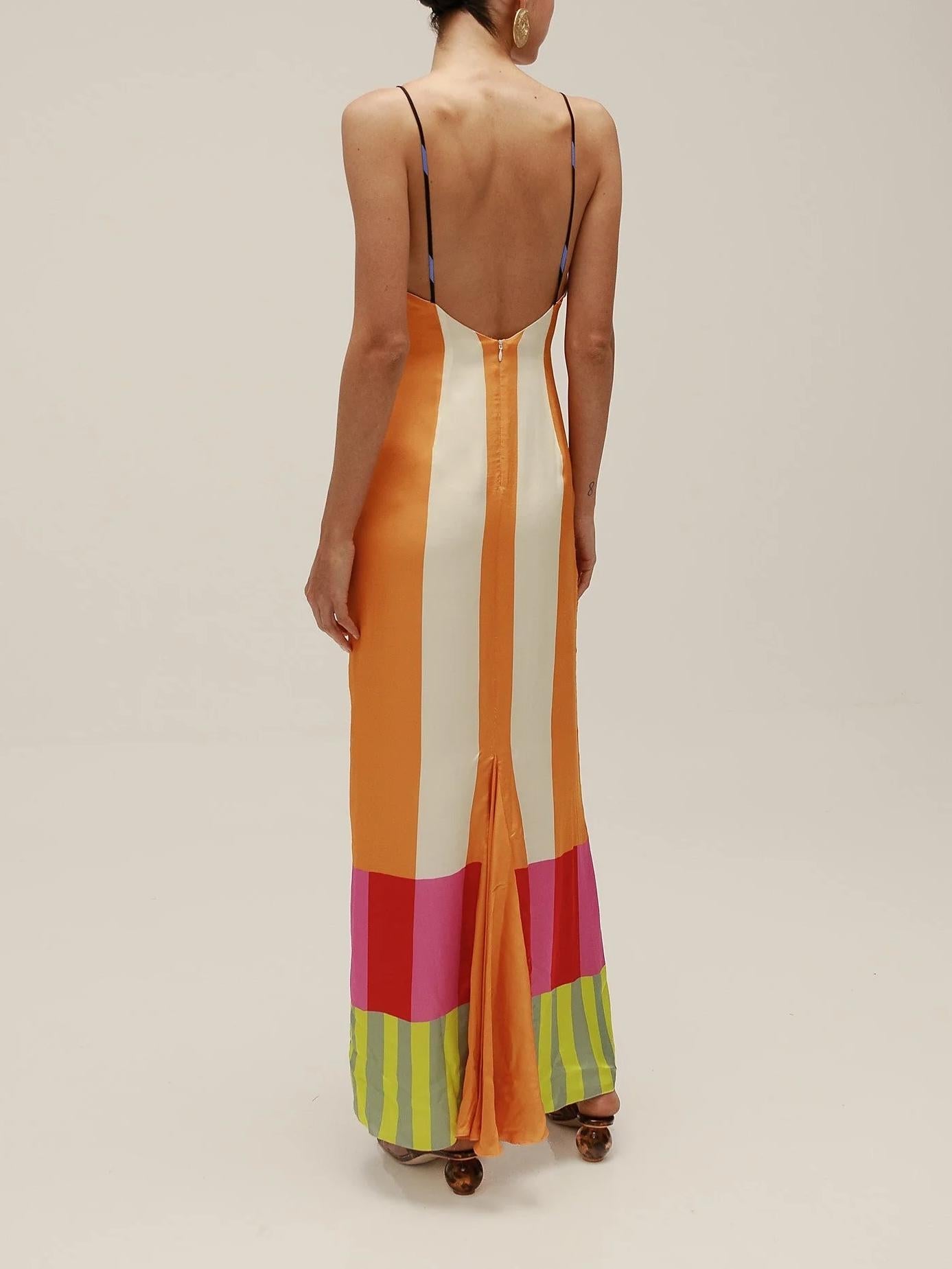 Alina | Bengal Multi Paloma Maxi Dress