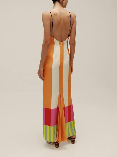 Alina | Bengal Multi Paloma Maxi Dress