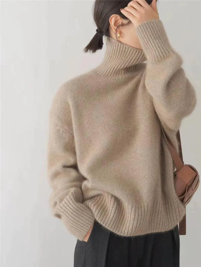 LINEA | Luxe High-Neck Sweater