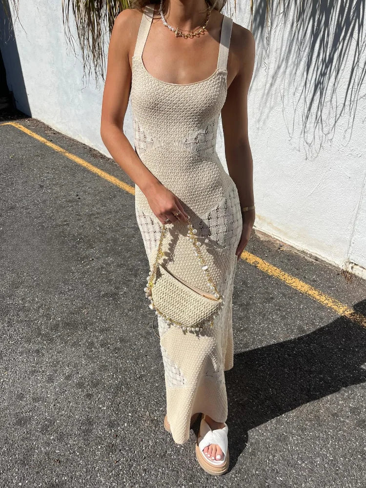 Caroline | Knitted dress Mykonos