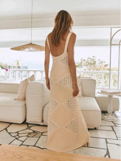 Caroline | Knitted dress Mykonos
