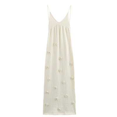 Leia | Dress with rose detail