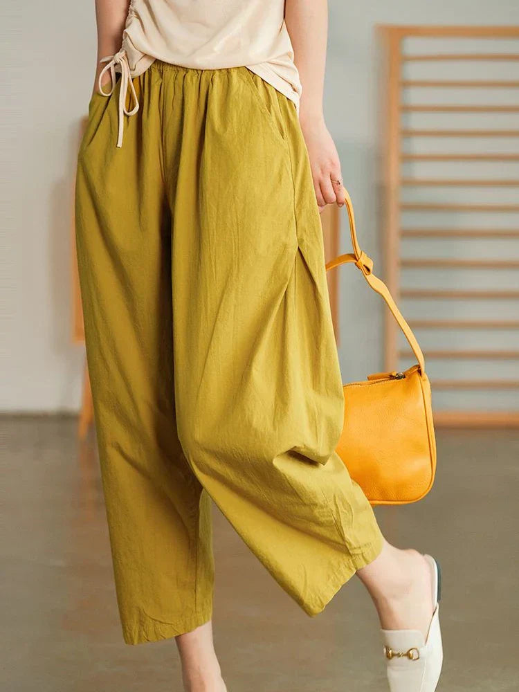 Isabella | Cotton Summer Trousers