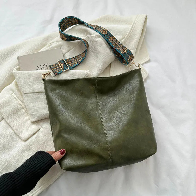 Heidi | Vintage Leather Shoulder Bag