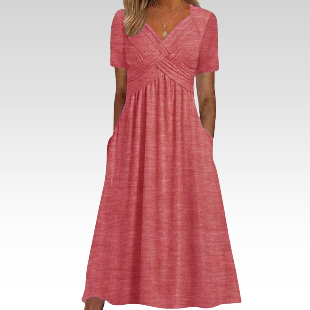 Grace | V-Neck Flattering Dress
