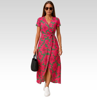 Lila | Stylish V-neck Dress