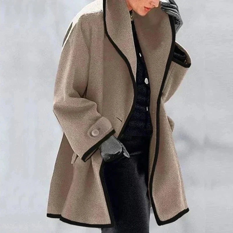 Olivia | Elegant Wool & Fleece Jacket