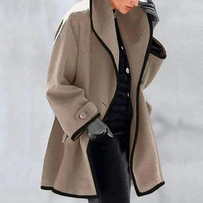 Olivia | Elegant Wool & Fleece Jacket