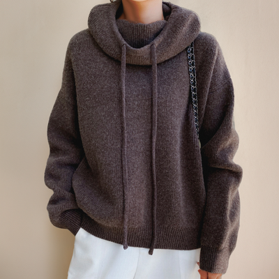 Charlotte | Merino Wool Roll Neck Jumper