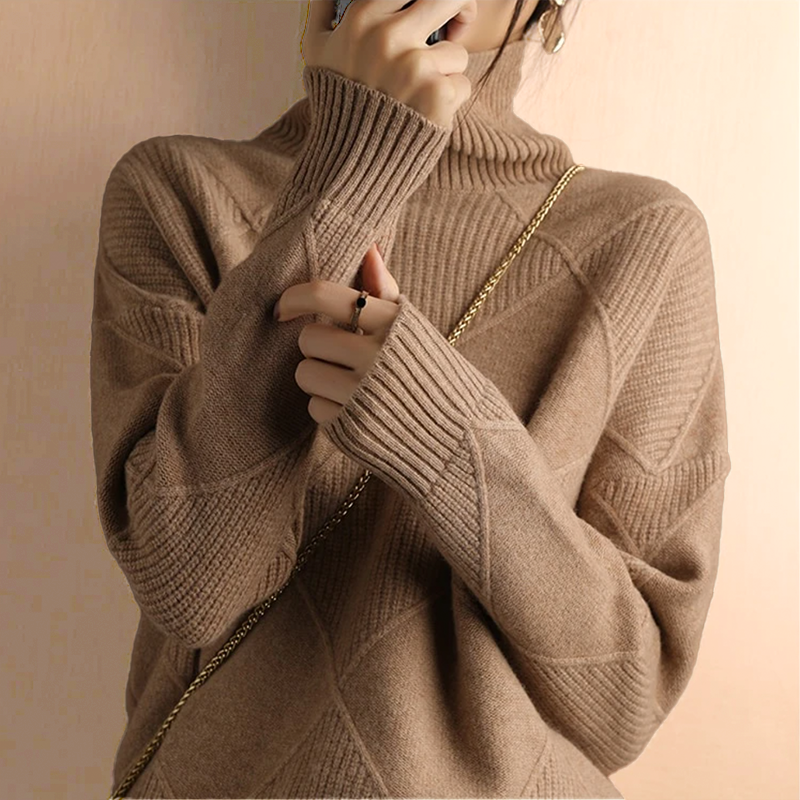 Marcelle | Chunky Roll Neck Sweater