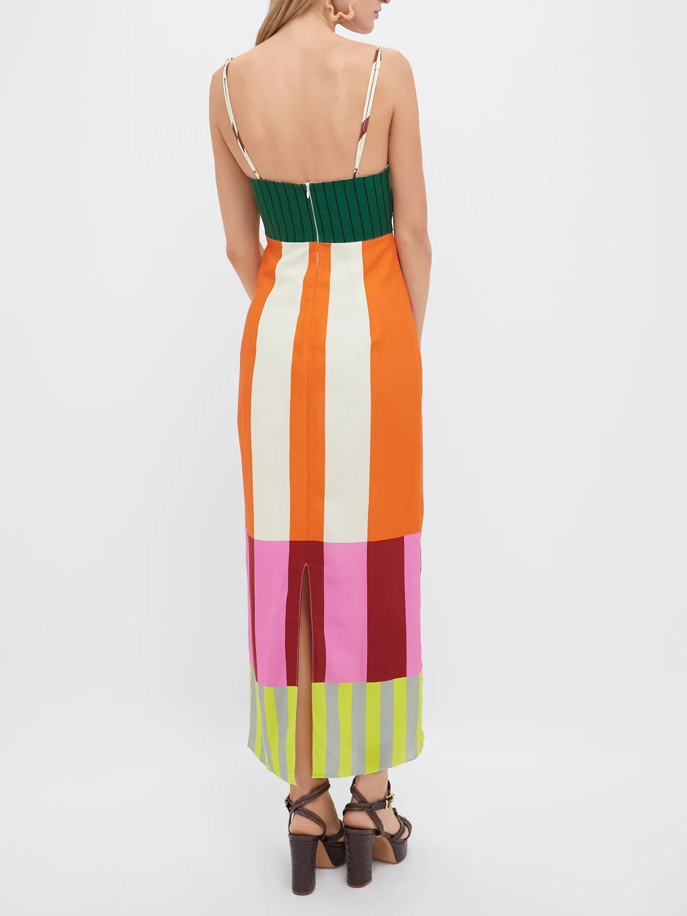 Alina | Bengal Multi Paloma Maxi Dress