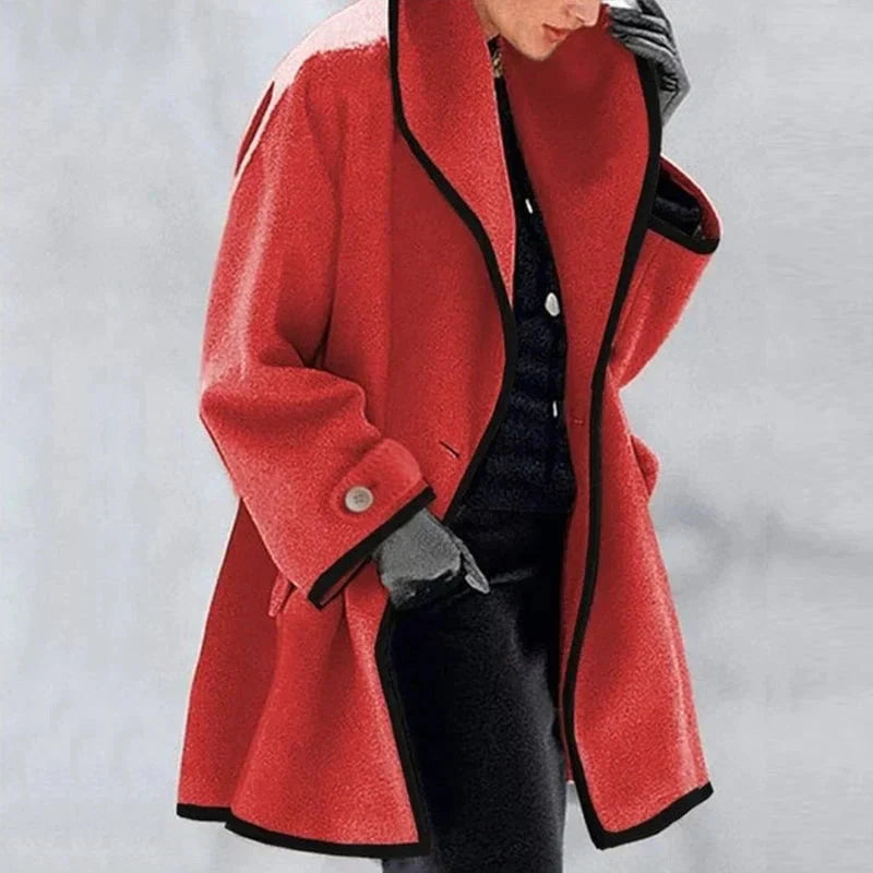 Olivia | Elegant Wool & Fleece Jacket