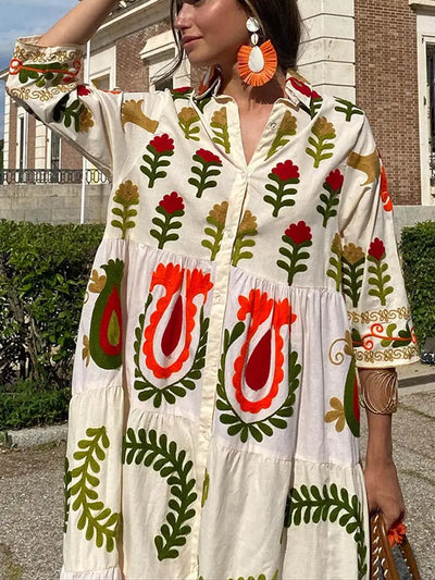 Bonita | Colourful & Unique Printed Dress