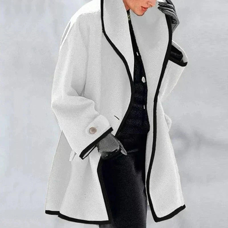 Olivia | Elegant Wool & Fleece Jacket