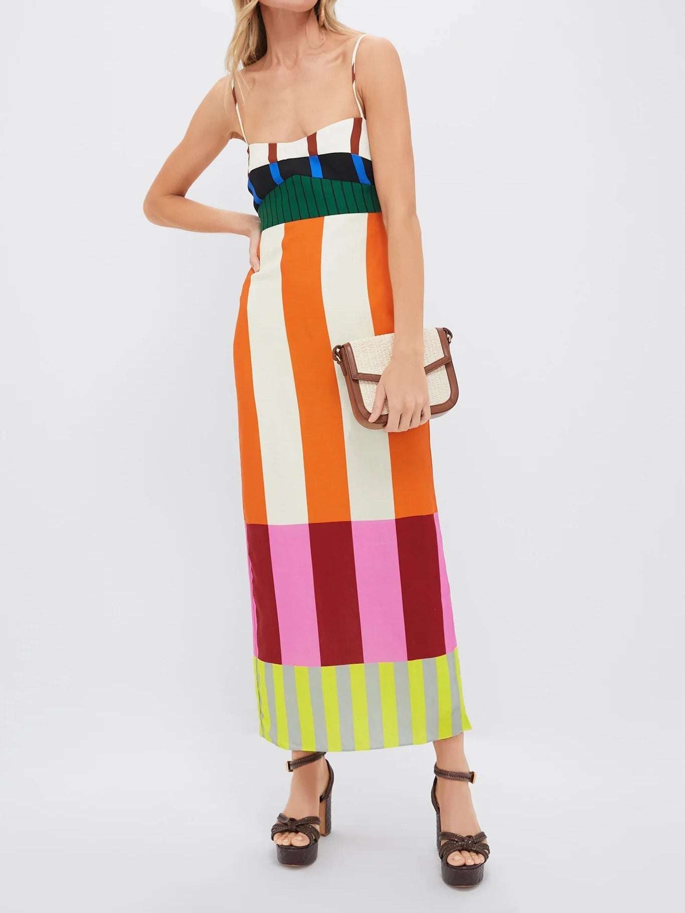 Alina | Bengal Multi Paloma Maxi Dress